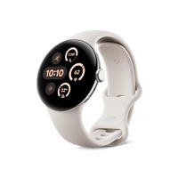 Google Pixel Watch 3 [Aluminium] [Bluetooth + 4G LTE] [41mm] [Polished Silver] [Very Good Refurbished]