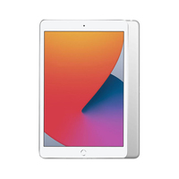 Apple iPad 8th Gen 10.2" [WiFi + Cellular] [128GB] [Silver] [Very Good Refurbished]