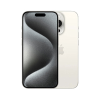 Apple iPhone 15 Pro Max [256GB] [White Titanium] [Excellent Refurbished]