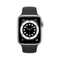Apple Watch Series 6 [44mm] [Stainless Steel] [Wi-Fi + Cellular] [Silver] [Very Good Refurbished]